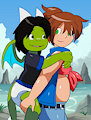 Piggyback Rides by 6SpaceTime1Dragon7