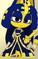 Ankha (Updated) by TenebrousRaven