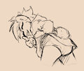Shhh, don't make a scene~ by BabyRaisin