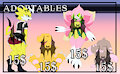 [UPDATE] Adoptables| Old Lot #8 by Hybrididi