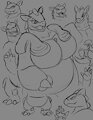 Kangas Sketches by Tyrnn