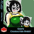 Bessie's Character Sheet by SinisterSlyFox