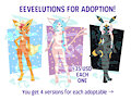 Eeveelutions for adoption (CLOSED)