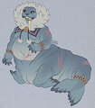 walrus mermaid adopt ( OPEN) by dugupworm