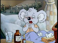 Blinky Bill Sick In Bed While Coughing by JeffJMarks1996