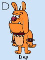 Bad Dog Bart in AngesSZ's Animal Alphabet Cards