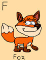 Mama Fox in AngesSZ's Animal Alphabet Cards