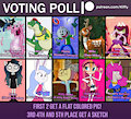 Patreon July Voting Poll by Kiffyyy