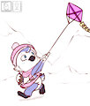Kite Penguin -By LittleBearArnold- by DanielMania123