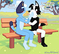 I Can&rsquo;t Believe I&rsquo;m Kissing Bluey&hellip; by FenceAKAGlasnost