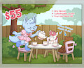 ✨Tea Party Time🍵 - YCH OPEN!