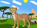Mavi the cheetah shapeshifter by ArtmirCz1997