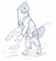 Sketch: Dog Water