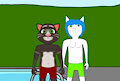 Tom and Jack pool time