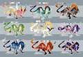 Dragon Adopts [OPEN] by ChewyEnnui