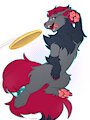 Ino plays Frisbee by Elronya