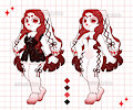 Red bunny adopt by Mochiikuma
