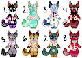 Anthro Adopts [8/8 OPEN] by Werewolfbusiness
