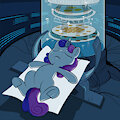 sleep tight poner : Sweetie Belle's computer edition by miw