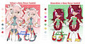 New sonic fankid adoptables are open by KarminDey
