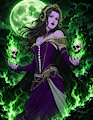 Liliana from magic the gathering by palmtree28