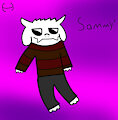 Sammy ref sheet by HairyTheSecond