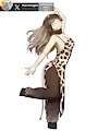 Cow Girl Dancing to the beat ~ by PervKnight