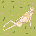 Scarlett Relaxing In The Nature (Bikini) by DanvilleChronicles