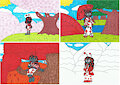 Yukari in Four Seasons by KatarinaTheCat18