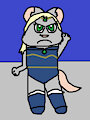Mouse Superheroine Posing