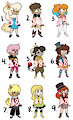 Humanoid Adopts [9/9 OPEN] by Werewolfbusiness