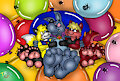 Naarky and his Balloon Buds by TheRedSkunk