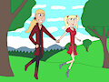 Troubadour & Princess Running To The Hills