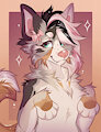 Paws Up! | Soft Halfbody Commission