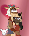 Mad Dog X Ruby Cuddles by KendraEevee