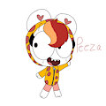 Peeza the magabear by CassidyDemonic
