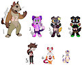 Humanoid Adopts [OPEN] by Werewolfbusiness