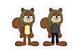 Aaron the squirrel reference by Brossette