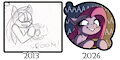 Pinkamena 2013 redraw by DDDAfterDark