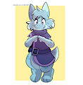 Artfight attack - ShibuRaccoon by DouglasCat
