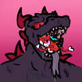 Furred dragon into the goo dragon by Devourer