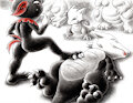 Poekmon: Deathmatch under the waterfalls! (part 12) by Gaoth