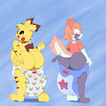 Waterlogged sillies COMM by BurstClouds