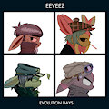 Eeveez by FuwaSylveon