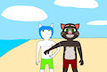 Tom plays with Jack's belly by TheFurryTree