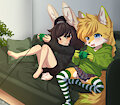 Comm:lillygamefox by Clara