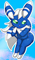 Male Meowstic--Hip Attack by muirtower