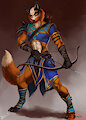 Kitsune Slayer by HaganeDimonis