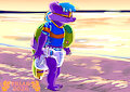 Sunset Badger by Friar