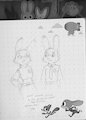 judy and an oc by steve gallacci at anthrocon by rick2tails